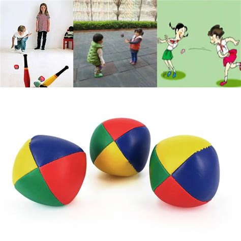 3pcspack Fun And Exercise Child Magic Circus Juggling Balls Classic