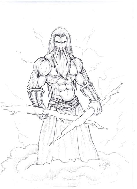 Dibujo De Zeus De Esmirna Para Colorear Dibujo De Hades Para Colorear