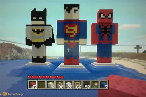 Superhero Statues Batman Superman Spider Man Mcx360 Show Your