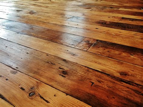 Reclaimed Wide Plank Hemlock Flooring For The Win