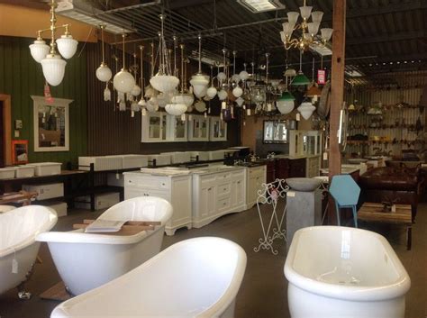 Heritage Vanity Showroom Showing Heritage Style Baths And Lights