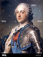 Il Re Luigi XV di Francia (1710 - 1774), Louis l amata, monarca della ...