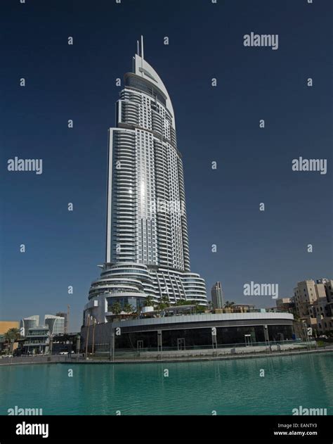 The Address Downtown Burj Dubai Skyscraper Luxury Hotel Beside