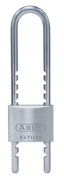 Abus 64ti Padlock With A Removable Adjustable Hardened Shackle