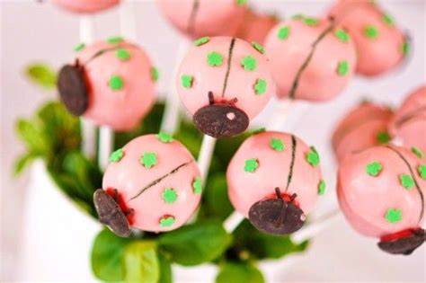 Pink Ladybug Cake Pops Ladybug Cake Pops Ladybug Cake Cake Pops