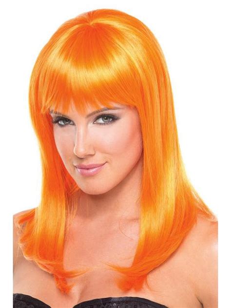 Hollywood Wig Orange Wigs Lionellanet