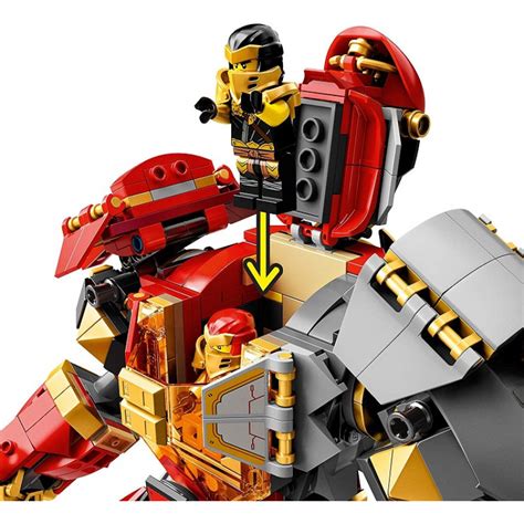 Lego Ninjago 71720 Mech Z Ognia I Kamienia Sklep Zabawkowy Kimlandpl