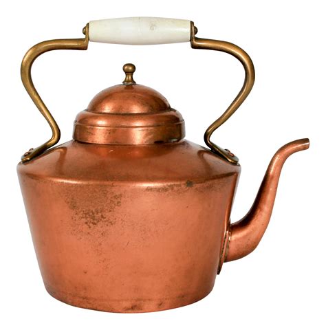 Vintage Copper And Brass Kettle Teapot In 2020 Vintage Copper Kettle Copper Decor