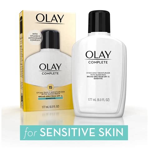 Olay Complete Daily Moisturizer For Sensitive Skin Spf 15 6 Fl Oz