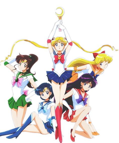 Safebooru 5girls Aino Minako Bishoujo Senshi Sailor Moon Black Hair