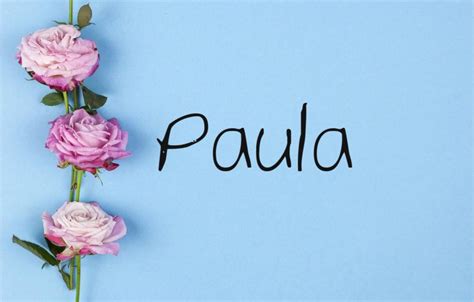 Significado De Paula 👩nombres De Mujer
