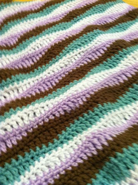Wave Stitch Afghan Crochet Afghan Crochet Crochet Stitches