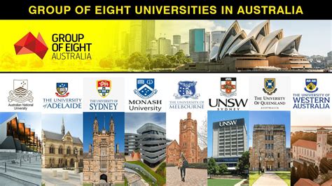 Group Of Eight Universities In Australia Top Australian Universities