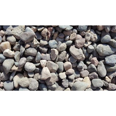 10 Cu Ft Brown River Rock In The Landscaping Rock Department At