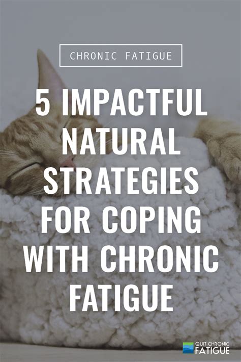 5 Impactful Natural Strategies For Coping With Chronic Fatigue