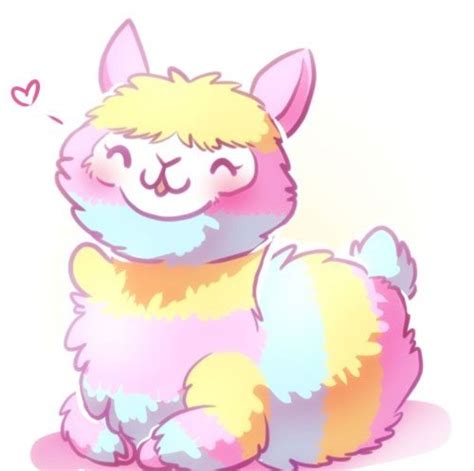 Pin By E Kavina On Art Furry Cute Alpaca Kawaii Alpaca Cute Drawings