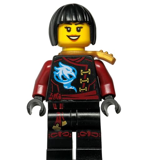 New Lego Figure Ninjago Nya Skybound W Bob Cut 70592 Salvage