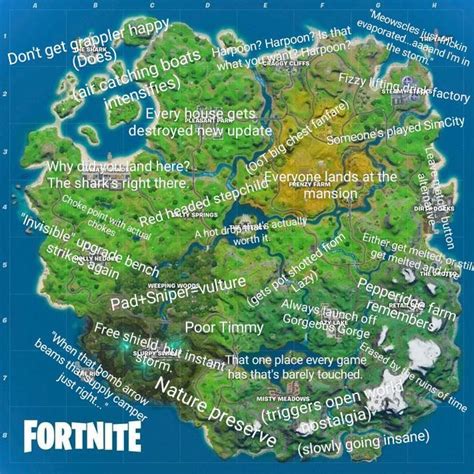 My Updated Map Description For Ch2 S2 Fortnitebr