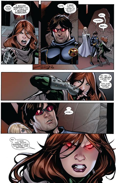 Hope Summers Calls Cyclops An Sob Comicnewbies