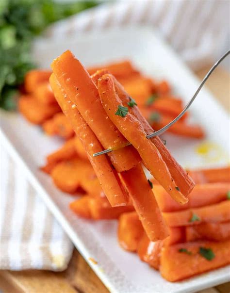 Honey Roasted Carrots The Easiest Side Dish Recipe Honey Roasted