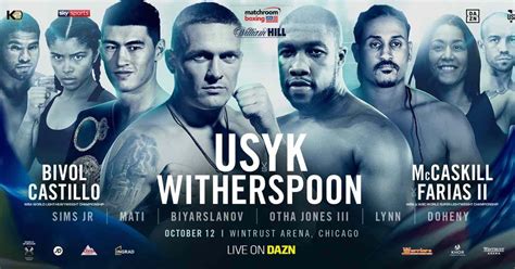 Usyk-Witherspoon: Staff picks and predictions - Bad Left Hook