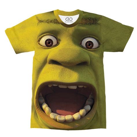 Shrek T Shirt Custom T Shirt Printing T Shirt Shirts