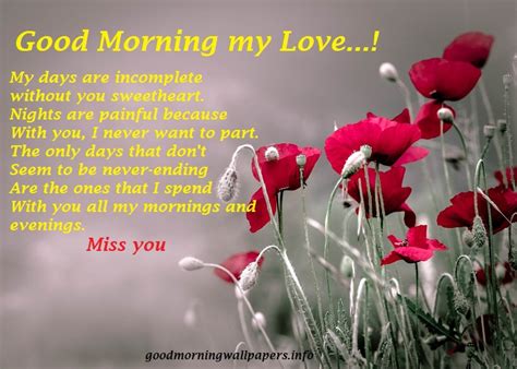 Good Morning Poetry Romantic Poems For Lover