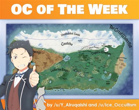 Rezero World Map Week 6 By Yalruqaishi And Iceoccultism Rrezero