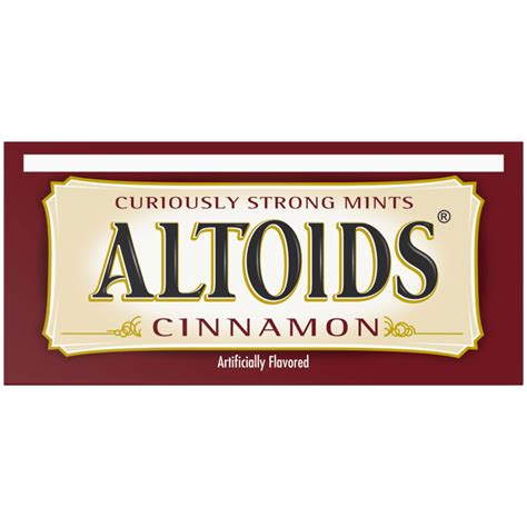 Altoids Cinnamon Mints 176 Oz Pack Of 12 Altoids
