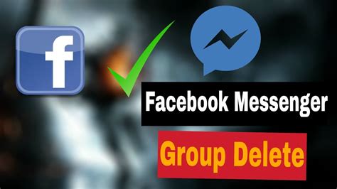 How To Facebook Messenger Group Delete Mobile Diye 2020 Youtube