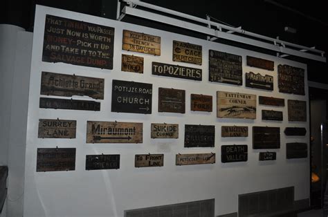 Original Ww1 Trench Signs Imperial War Museum London 25 1 Flickr
