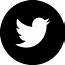 Twitter Logo In Circular Black Button Svg Png Icon Free Download 