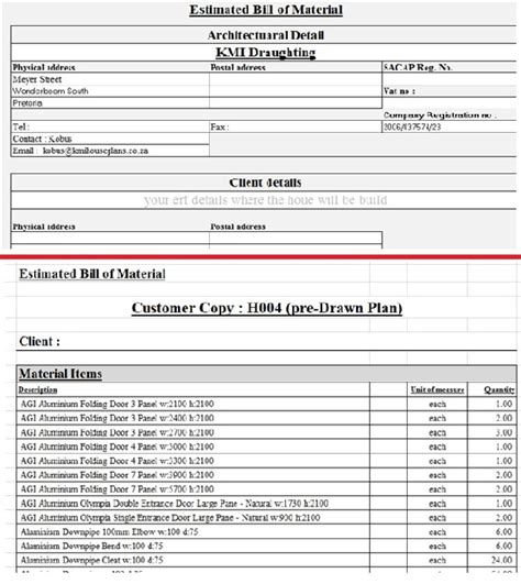 4.8 bill of quantities provide transparency. Best Bill of Materials Templates • EasyERP - open source ...