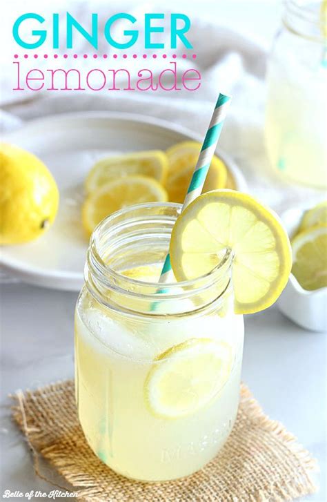 This Ginger Lemonade Is An Easy Way To Make Your Spring Get Togethers