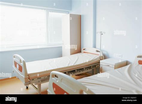 Modern Hospital Room Hospital Bed In Clean And Modern Hospital