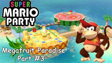 Slim Plays Super Mario Party Party Mode Megafruit Paradise Part 3