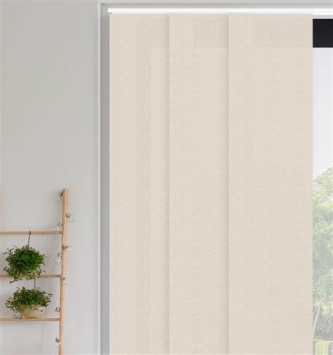 TRELLIS NUDE Panel Blinds By Louvolite