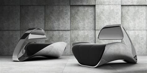 Exquisite Futuristic Chair Inspired By A Swan Sleeping Digsdigs