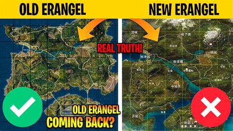 Is Old Erangel Map Really Coming Back In Pubgbgmi Kya Old Erangel