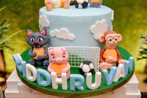 The sheet cake is a birthday mainstay, but there's also the adorable cupcake cake to consider. Kara's Party Ideas Cocomelon & Soccer Birthday Party | Kara's Party Ideas