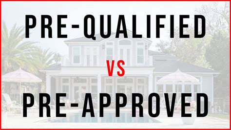 Pre Qualified Vs Pre Approved Whats The Difference Real Estate