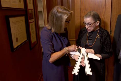 what do ruth bader ginsburg s collars mean each one has a special story