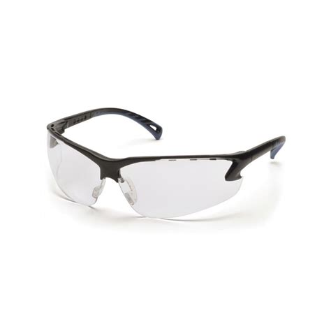 pyramex venture 3 clear lens safety glasses sb5710d