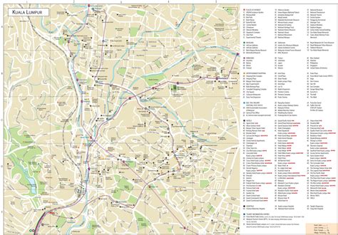 Map Of Kuala Lumpur Kl Offline Map And Detailed Map Of Kuala Lumpur