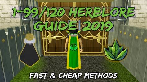 Osrs Complete 1 99 Herblore Guide Fastcheap