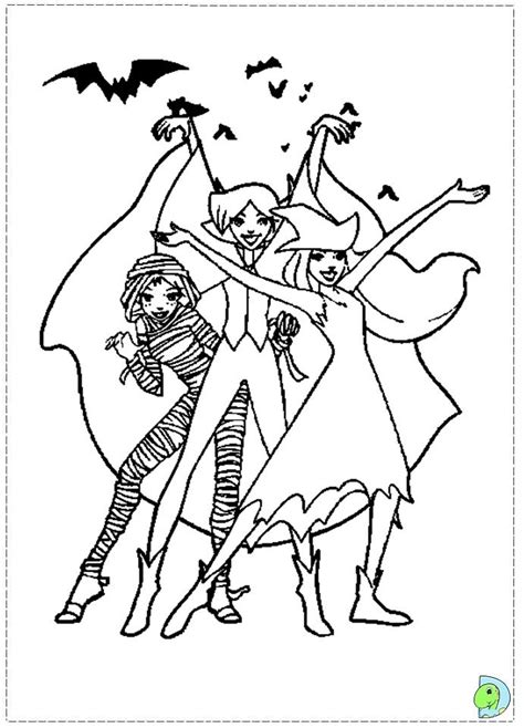 Unfortunately, it was going to take a battle. Totally Spies Coloring page | Coloring pages, Totally ...