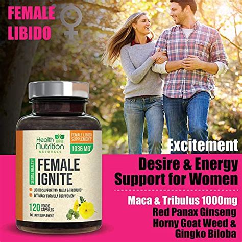 Libido Booster For Women Female Libido Intimacy Vitamins Formula Supports Mood Energy