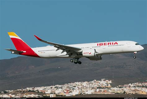 Iberia Airbus A350 Ec Nig Photo 9660 Airfleets Aviation
