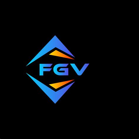 FGV Abstract Technology Logo Design On White Background FGV Creative