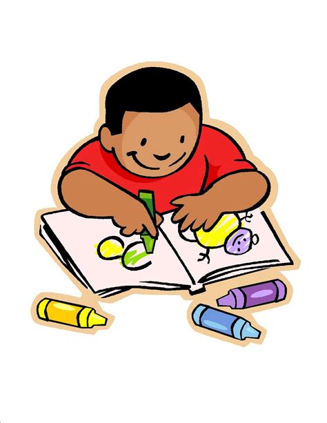 Kids Drawing Clip Art